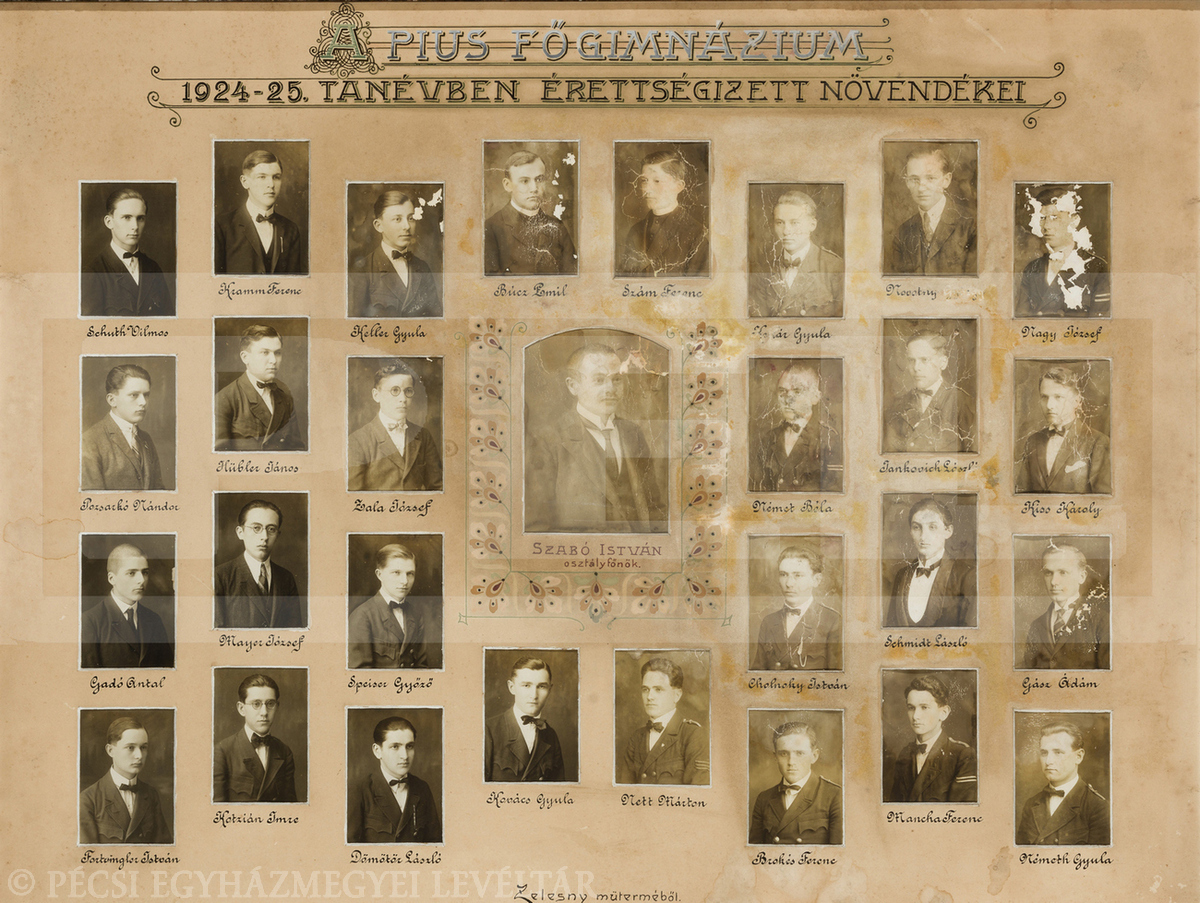 PEL IV 6 tablok 1924 1925