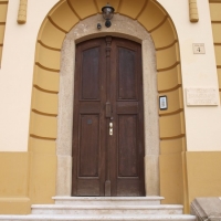 A Levéltár bejárata.