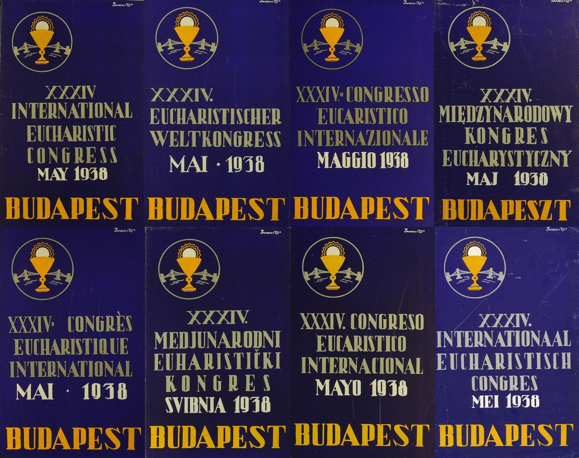 A 34. Nemzetközi Eucharisztikus Kongresszus idegennyelvű programjainak címlapja honlap 2 másolata